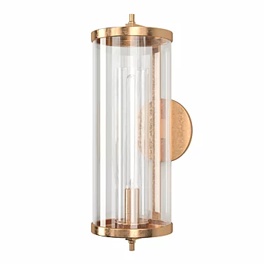 Elegant Devaux Grand Sconce 3D model image 1 