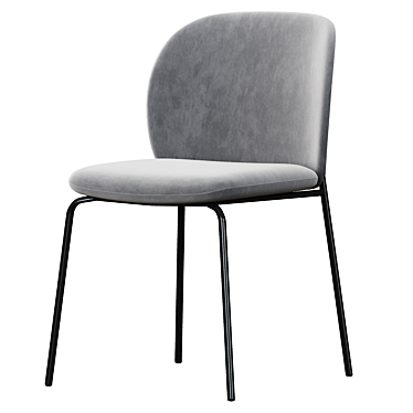 Modern PRINCETON Dining Chair 3D model image 1 