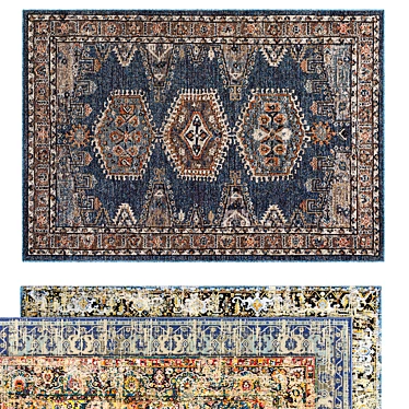 Timeless Elegance Rug 3D model image 1 