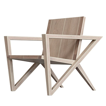 Elegant Line Chair: Hyojoo 3D model image 1 