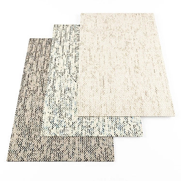 High-Resolution Modern Rugs 3D model image 1 