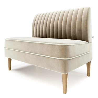 Classic Office Sofa AMMA 3D model image 1 