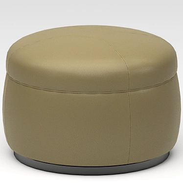 Luxury Tuffet: Minotti 2021 3D model image 1 