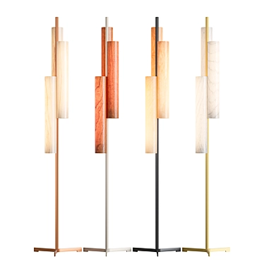 Floor lamp Lzf Black Note Triplet P Collection