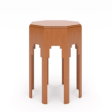 Vaughan Oakley Table: Elegant and Modern 3D model image 1 