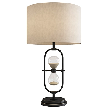 Elegant Currey & Co. Table Lamp 3D model image 1 