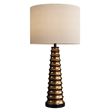Elegant Currey Co. Kanikel Table Lamp 3D model image 1 
