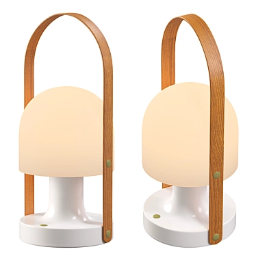 Portable LED Lamp: FollowMe Plus 3D model image 1 