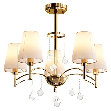 Gvenet CH: Stunning Designer Lamp 3D model image 1 