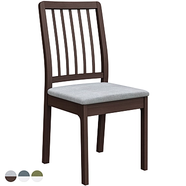 Ekedalen Chair: Stylish and Comfortable 3D model image 1 