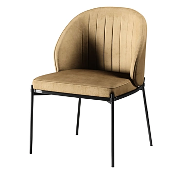 Elegant Cosmorelax Dining Chair 3D model image 1 