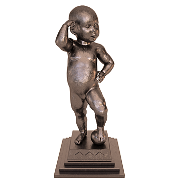 Whimsical Kids Decor Sculpture 3D model image 1 