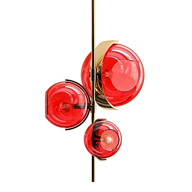 Stylish Rubie Design Lamp 3D model image 1 