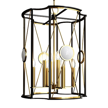 Cresson Pendant: Uniquely Elegant Lighting 3D model image 1 