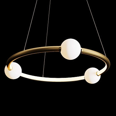 Modern Celia Pendant Light 3D model image 1 