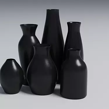 Vase Black Russian