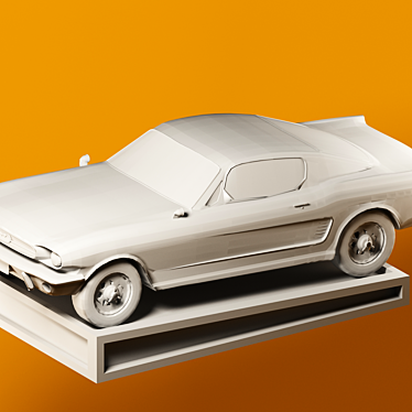 Ford Mustang GT 3D Printed 3D model image 1 