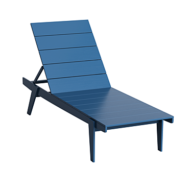 Outdoor Lounger Rephir: Functional & Stylish 3D model image 1 