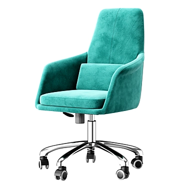 Meridian Emerald Office Chair 3D model image 1 