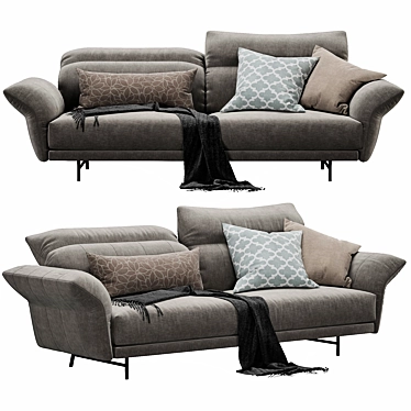 Modern Italian Sofa Set: Ditre Italia On Line 3D model image 1 