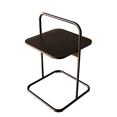 Contemporary Garden Side Table 3D model image 1 