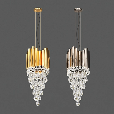 Elegant Trump Pendant 3D model image 1 