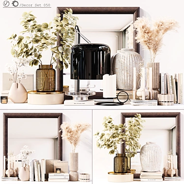 Elegant Decor Set 050: High Quality, Detailed 3D model image 1 