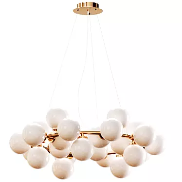Elegant Hanging Lamps: Perfect for Any Space 3D model image 1 