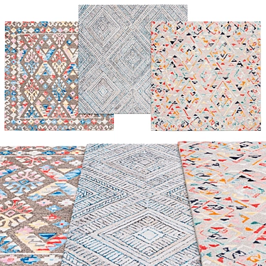 Square Rugs | Multiple Sizes 3D model image 1 