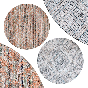 Elegant Circle Rugs | No. 227 3D model image 1 