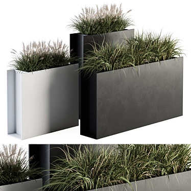 Green Oasis - Outdoor Grass Set 3D model image 1 