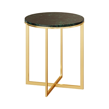 Green Coffee Table - Article: 54-049 3D model image 1 