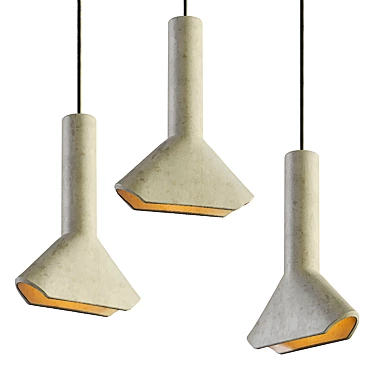 Modern Rudi Pendant Lamp by Lampatron 3D model image 1 