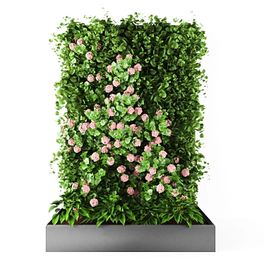 Modular Green Wall System 3D model image 1 