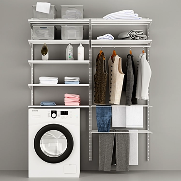 BOAXEL Laundry Organization System 3D model image 1 