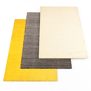 Modern Tatami Rugs Collection 3D model image 1 