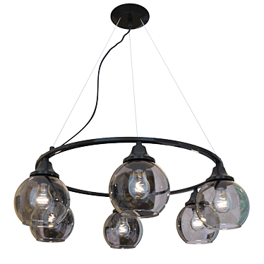 Hanging chandelier Vitaluce V4481-1/6S