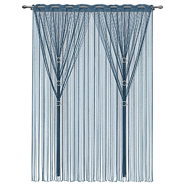 Elegant Curtain 78 - 3D Max 2018 3D model image 1 