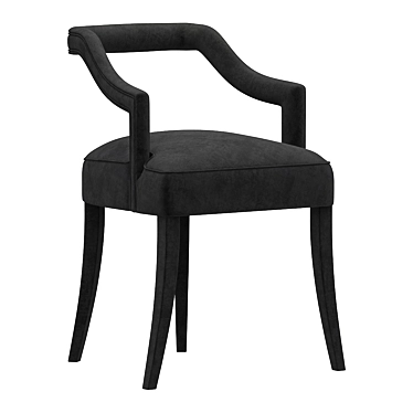 Elegant Dining Chair - OKA 3D model image 1 