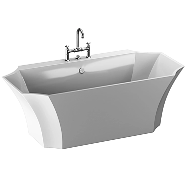 Luxury La Donna Bathtub | Marmorin Design 3D model image 1 