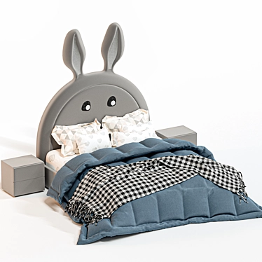Cozy Rabbit Haven 3D model image 1 