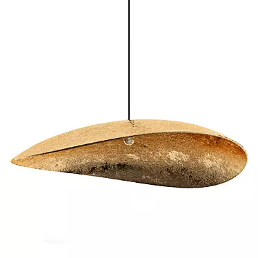 Elegant BRASS 95 Pendant Lamp 3D model image 1 