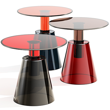 Ilia: Sleek Coffee Side Table 3D model image 1 