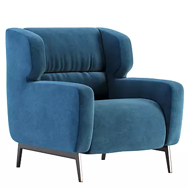 Dienne Salotti Noel Chair: Modern, Stylish Seating 3D model image 1 