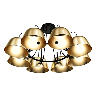 Imperium Loft SOL Pendant Light 3D model image 1 