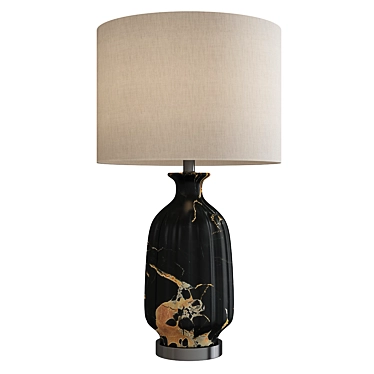 Elegant Charville Table Lamp 3D model image 1 