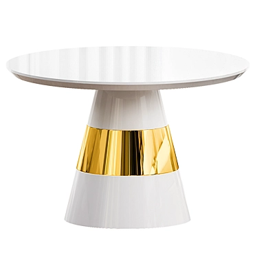 Elegant Kelly Hoppen Dining Table 3D model image 1 