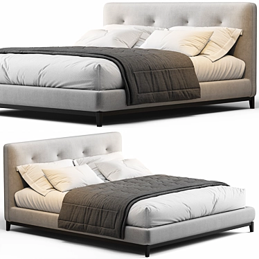 Andersen Leather Bed Quilt By Minotti