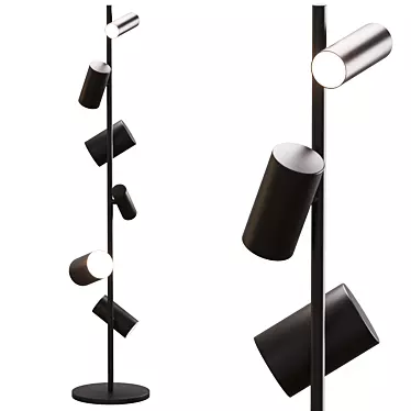 CAN CAN Floor Lamp - GHIDINI1961 3D model image 1 