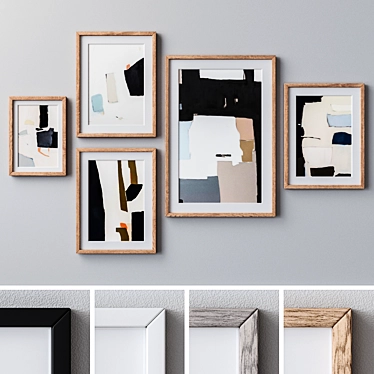 The Versatile Wall Art Set 3D model image 1 